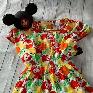 Hidden Mickey Mouse Fruit Dress
